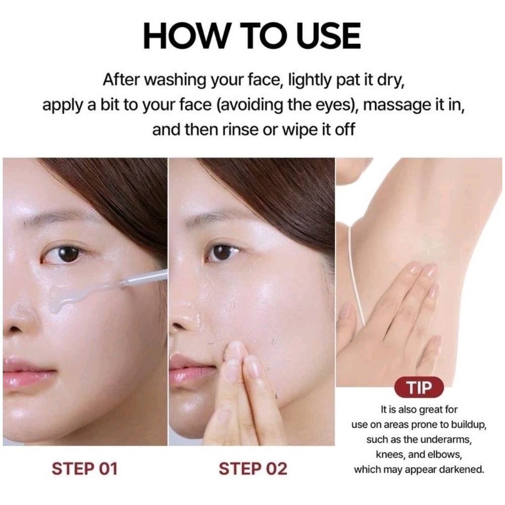 Dr. Melaxin Peel Shot Exfoliant Black Rice Ampoule 2.7 fl oz (80 ml) Niacinamide - Picture 8 of 8